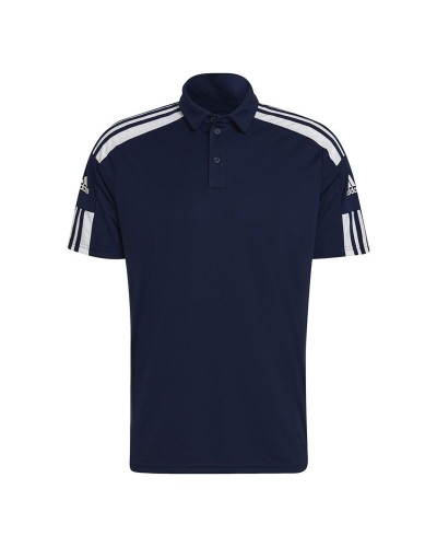 Polo a Maniche Corte Uomo Adidas Sq21 Blu scuro Football