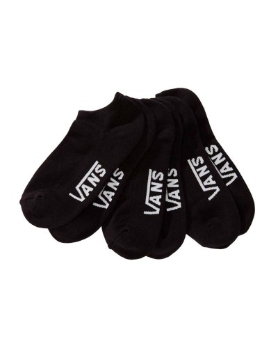 Socquettes de Sport Vans Classic Kick ROX Noir 3 Pièces