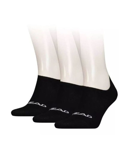 Ankle Sports Socks Head Black 3 Pieces