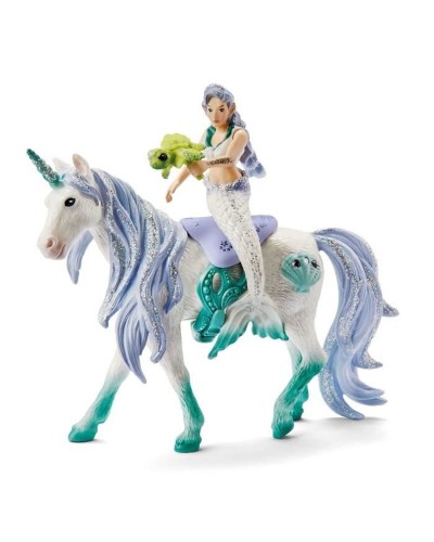 Playset Schleich 70594 Bayala Einhorn Sirene 4 Stücke