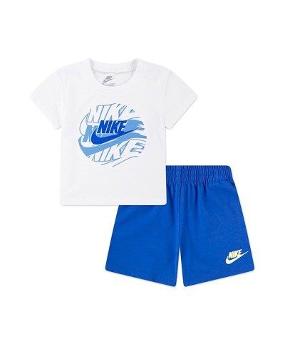 Conjunto Deportivo para Bebé Nike Nkb B Nsw On The Move Jrsy Set Multicolor 2 Piezas