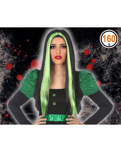 Parrucca Halloween 118189 Verde (Ricondizionati A)