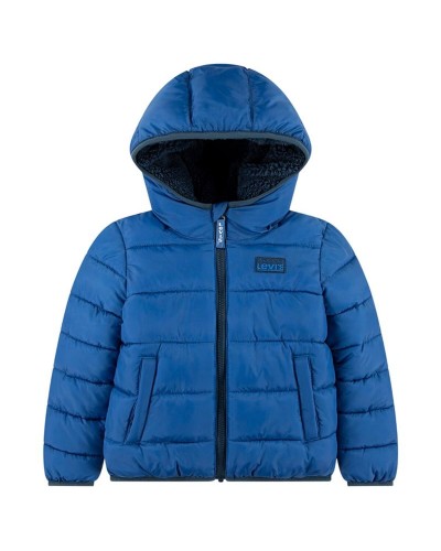 Jacke Levi's Lvb Sherpa Lined Mdwt Puffer Blau