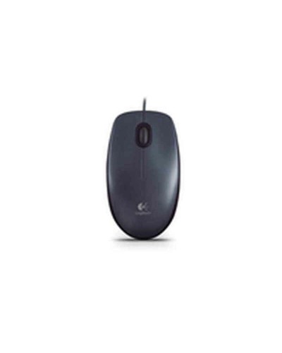 Optische Maus Logitech M90 USB Schwarz