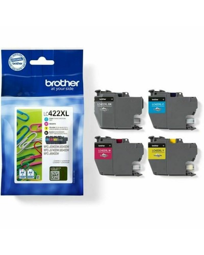 Original Ink Cartridge Brother LC422XLVAL Multicolour Black/Cyan/Magenta/Yellow