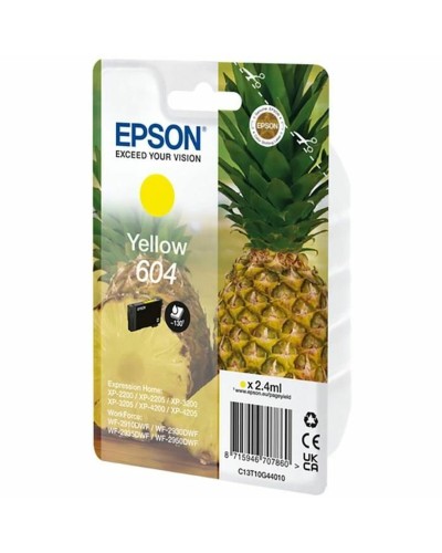 Original Ink Cartridge Epson 604 Yellow