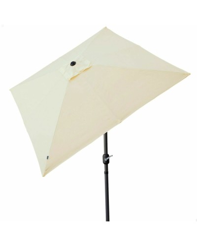 Parasol Aktive Crème Aluminium Staal 270 x 270 cm