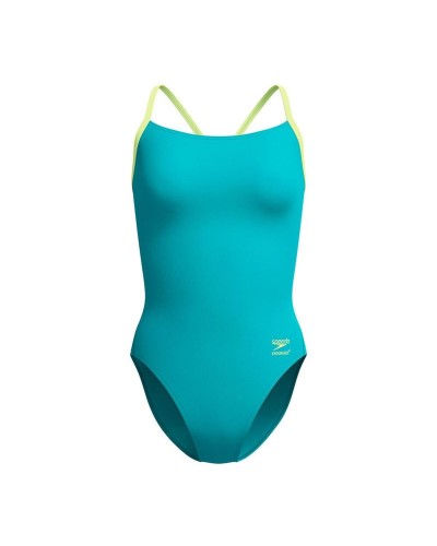 Baddräkt Dam Speedo FL Solid Flyback 2.0 Vatten