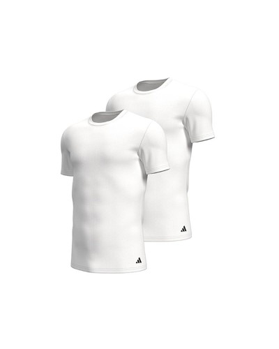 Men’s Short Sleeve T-Shirt Adidas Crew 2P Active Flex