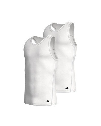 Tank Top Heren Adidas Active Flex Wit