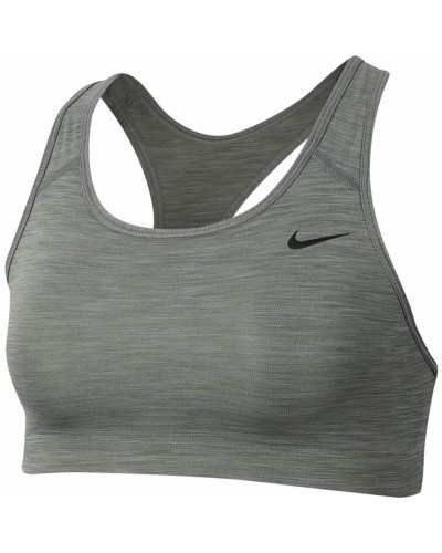 Reggiseno Sportivo Nike Swoosh Grigio scuro
