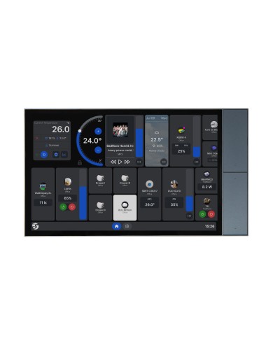 Shelly panel de control XL, plata