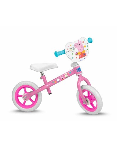 Barncykel Peppa Pig   10" Rosa + 2 år