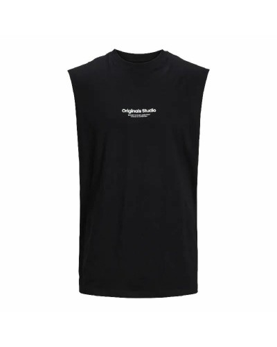 Ärmelloses Herren-T-Shirt Jack & Jones Jovesterbro Schwarz