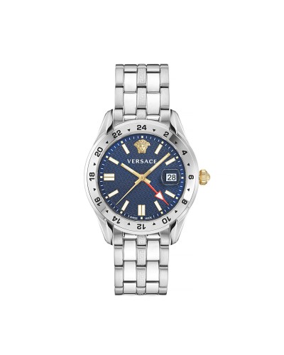 Miesten rannekellot Versace VE7C00523 Hopeinen (Ø 41 mm)