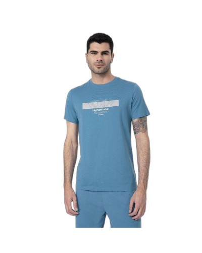 Camiseta de Manga Corta Hombre 4F Añil