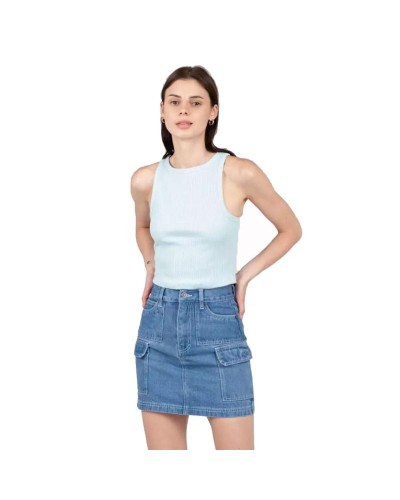 T-shirt à manches courtes femme 24COLOURS Bleu ciel