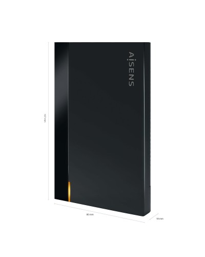 External Box Aisens ASE-2524B Black 2,5"