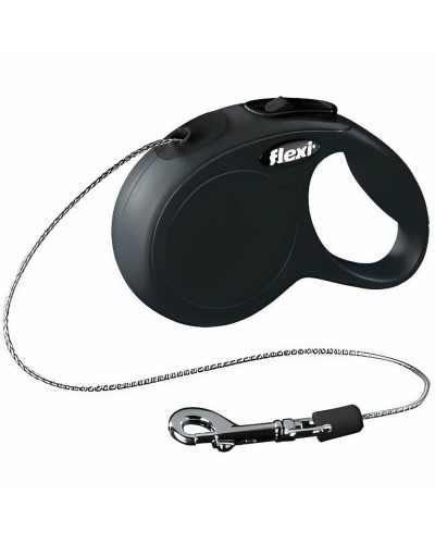 Guinzaglio per Cani Flexi New Classic 8 m Nero Taglia M