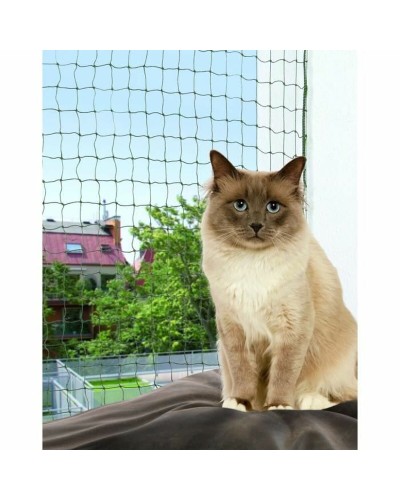 Filet de Sécurité pour Animaux de Compagnie Trixie Noir Nylon