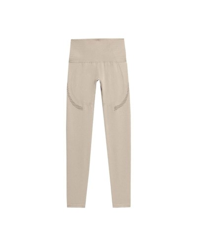 Sport-leggings, Dam 4F Functional SPDF012 Beige