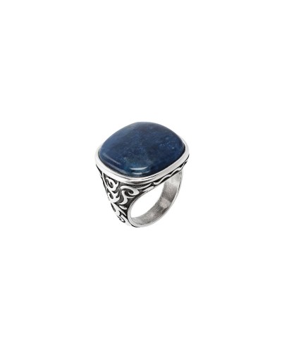 Herrenring Albert M. WSOX00397.AP-28 28 Blau Silberfarben