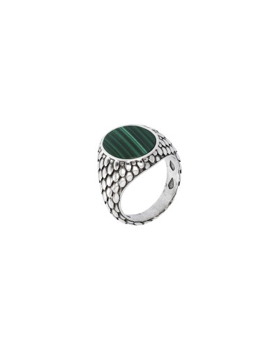 Ring Heren Albert M. WSOX00407.GM-26 Zilverkleurig Groen 26
