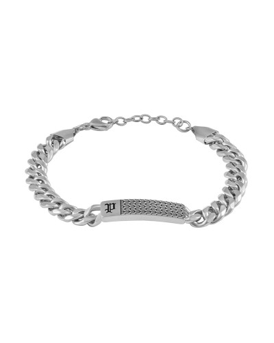 Pulsera Hombre Police PEAGB0078101 Plateado