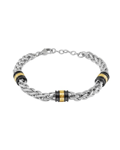 Bracelet Homme Police PEAGB0078202 Argenté