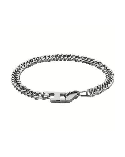 Armband Heren Diesel DX1510040 Roestvrij staal Zilverkleurig