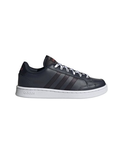 Chaussures de sport pour femme Adidas Grand Court Bleu foncé