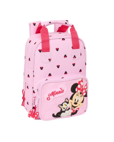 Skolryggsäck Minnie Mouse Naive Rosa 20 x 28 x 8 cm