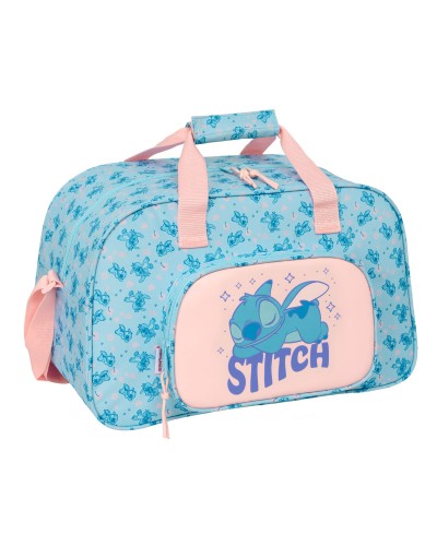 Sportväska Lilo & Stitch Ohana Ljusblå 40 x 24 x 23 cm