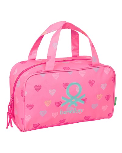 Resenecessär Benetton Heart Rosa 31 x 14 x 19 cm
