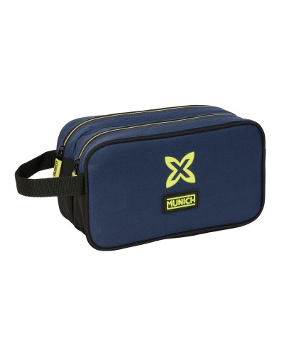 Travel Vanity Case Munich Track Blue Black 26 x 15 x 12.5 cm