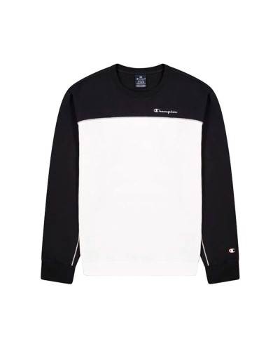 Sweat sans capuche homme Champion Noir