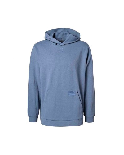 Sudadera con Capucha Hombre Kappa Edwyn Life Blue Añil