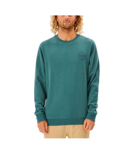 Men’s Sweatshirt without Hood Rip Curl Re Entry Crew Blue