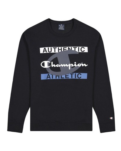 Sweat sans capuche homme Champion Authentic Athletic M Noir