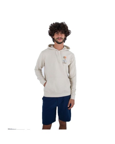 Herenhoodie Hurley Hurley 77 Beige