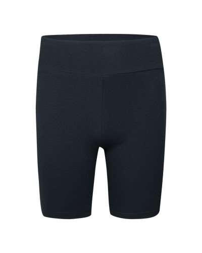 Leggings de Sport pour Enfants Converse Script Glitter High Rise Biker Girl Noir