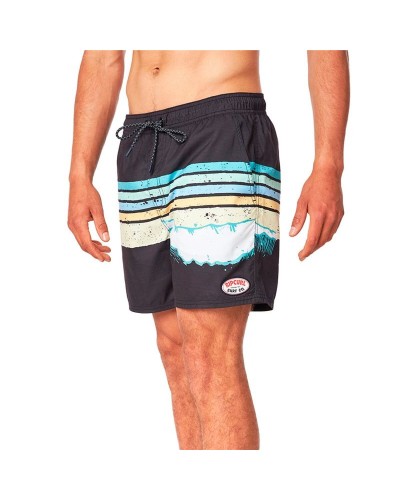 Miesten uimahousut Rip Curl Framed Volley Musta