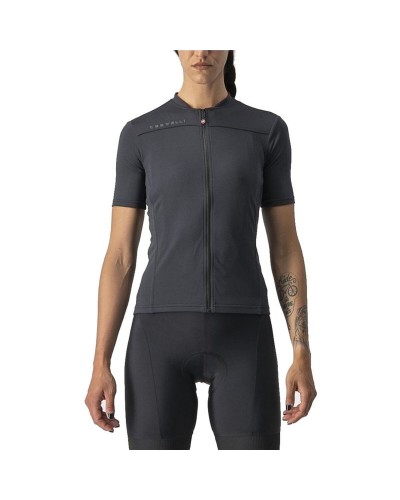 Wielertrui Castelli Anima 3 Zwart