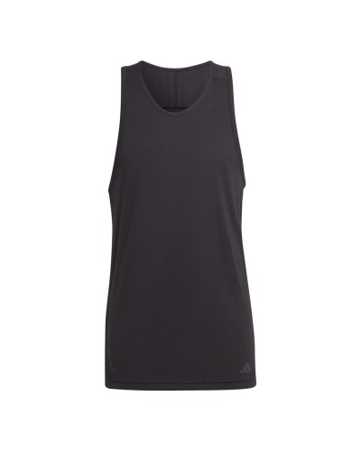 Maglia Smanicata da Uomo Adidas Base Nero