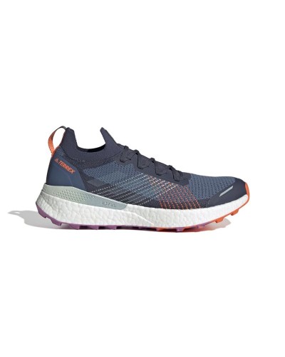 Chaussures de trail pour homme (course en montagne) Adidas Terrex Two Ultra Prime Bleu foncé