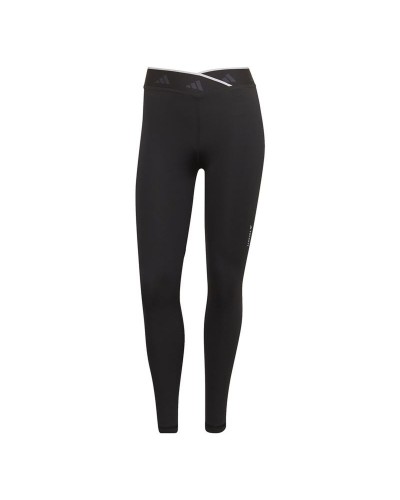 Long Sports Trousers Adidas Black Lady