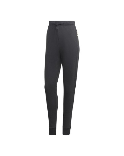 Long Sports Trousers Adidas Black Lady