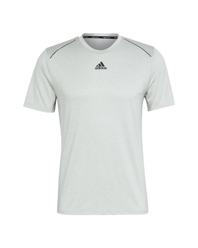 T-shirt med kortärm Herr Adidas Ljusgrön