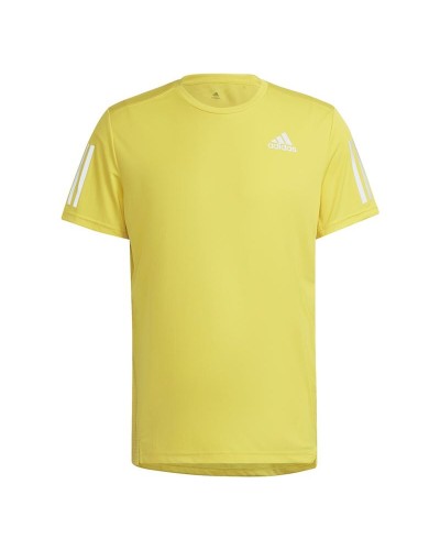 Maglia a Maniche Corte Uomo Adidas Giallo
