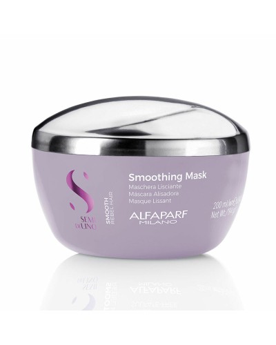 Masque démêlant pour cheveux Alfaparf Milano Semi Di Lino Smooth 200 ml